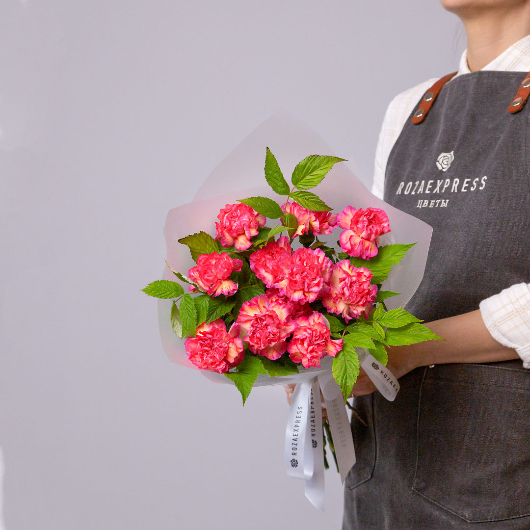 заказать букет Гвоздика Овериг и малина