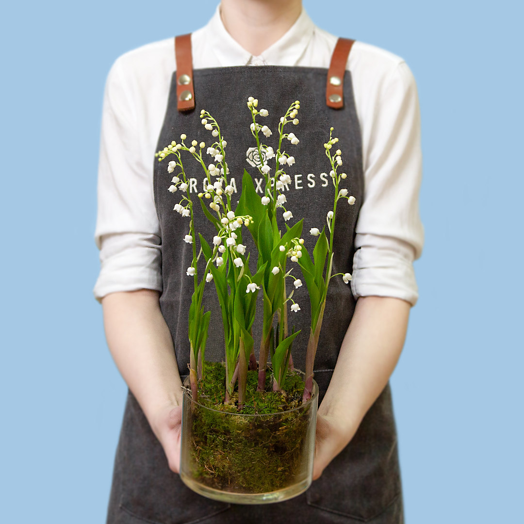 заказать букет Ваза с ландышами