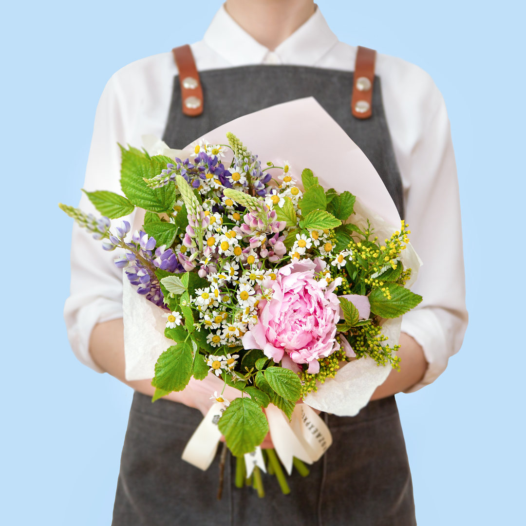 заказать букет Букет с люпинами