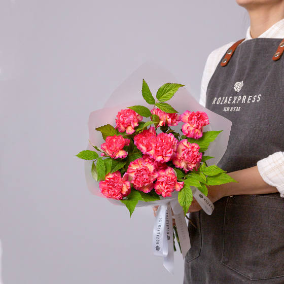 заказать букет Гвоздика Овериг и малина