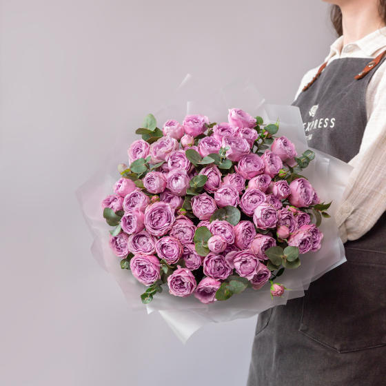 заказать букет Кустовая роза Лаванда Баблз