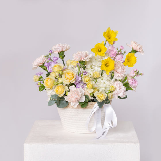 заказать букет Весенняя композиция 8