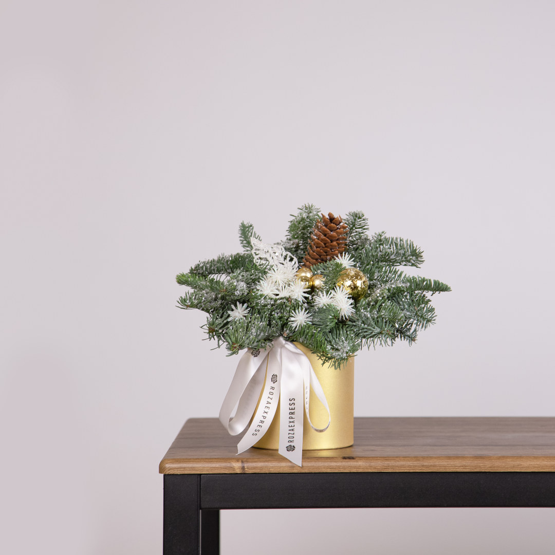 заказать букет Новогодняя композиция 31