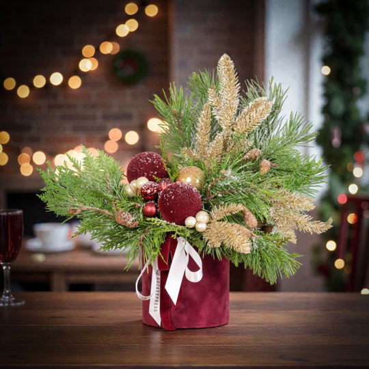 заказать букет Новогодняя композиция 34
