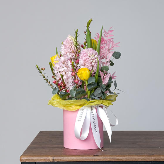 заказать букет Весенняя композиция 38