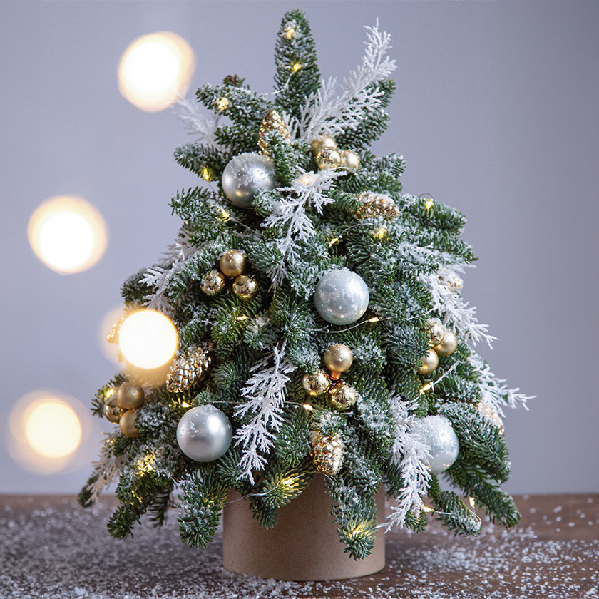 Заказать новогоднюю композицию